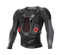 Alpinestars Bionic Plus V2 Protektorenjacke, schwarz/rot, Größe XXL