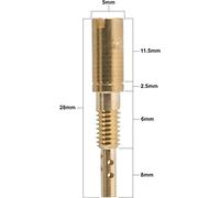PROX - 85098/54: chiclé Vergaser Baja für Mikuni N224.103 Series MEDIDA: 25