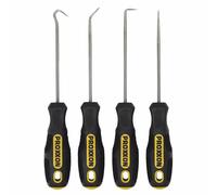 Proxxon 22700 MICRO-Spezial-Haken-Set, 4-teilig, Hakenspitze Winkelspitze