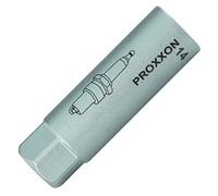 Proxxon 23553 Zündkerzen Nuss mit TPR Einlage 14mm Antrieb 10mm (3/8") mit Profil Sechskant und Doppelsechskant (Bi-HX)