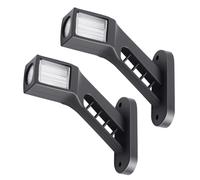 PROZOR LED Seitenmarkierungsleuchten 2PCS Begrenzungsleuchten IP65 Seitenleuchten Markierungsleuchten Positionsleuchten für Lkw,Anhänger