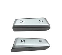 PSRRGZTM Kompatibel Mit VW Für Golf 8 Für Passat B8 Für Tiguan 2 Für Jetta 7 Für T-Cross Für T-ROC T6 Abdeckung Der Steuertaste Für Das Auto-Lenkradschalter Lenkradschalter(3G0959442-1Pair)