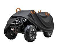 PUBIBD ATV Abdeckplane Wasserdicht für Kymco Maxxer 300 4x2 2012-2019, Robuste 4-Rad Quad Abdeckung, Winddichtem Gurt & Aufbewahrungstasche, Ganzjahres Outdoor Fahrzeugschutz