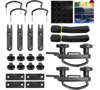 Puedno 4 Stück Dachbox Befestigung U Bügel, Universal Dachbox Halterung B