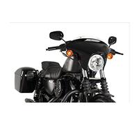 Puig 21053W Batwing SML Kompatibel/Ersatz für HARLEY DAVIDSON SPORTSTER 883 IRON XL883N Transparent