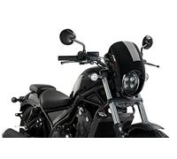 Puig 21088N Anarchy Verkleidungsscheibe optimierte Aerodynamik, Schwarz