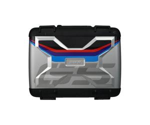 PUIG Aufkleber Hecktasche Mod. VARIO K25 für BMW R1200 GS Rallye 17-18 Schwarz