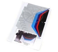 PUIG Aufkleber Tasche Seite Mod. Classic Navigator K25 BMW R1250 GS 18-20 Black