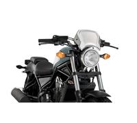 PUIG CARENATURA FRONTALE IN ALLUMINIO FUR HONDA CMX 500 REBEL 17-23 SILVER