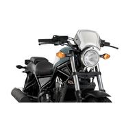 PUIG CARENATURA FRONTALE IN ALLUMINIO FUR HONDA CMX 500 REBEL 17-23 SILVER