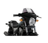 PUIG Cupolino Batwing SML Touring Für HONDA CMX500 REBEL 17-19 Rauch Hell