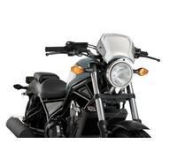 PUIG FRONTPLATTE AUS ALUMINIUM HONDA CMX 500 REBEL 2019 SILVER