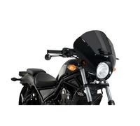 PUIG Halbverkleidung Dark Night Für Honda CMX500 Rebel 17-19 Dunkel Rauch