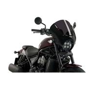 PUIG Halbverkleidungs-Windschutzscheibe Dark Night fUr Honda CMX1100 DCT Rebel 2