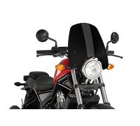 Puig New Generation Touring für Honda CMX 500 REBEL, CMX 500 REBEL SE Schwarz