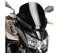 PUIG WINDSCHILD TREND FUR KAWASAKI Z650 17-18 SCHWARZ