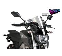 PUIG WINDSCHILD UNIV. MOD. RAFALE FUR KAWASAKI Z650 17'-18' RAUCHGRAU