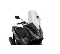 PUIG WINDSCHUTZSCHEIBE V-TECH LINE TOURING FUR HONDA PCX125 21-24 TRANSPARENT