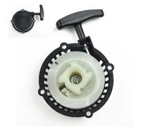 Pull Starter Ersatz Anlasserteil, Startmotor mit Ersatzreifen, Motorrad Seilzugstarter Ersatz für 47CC 49CC Motor Mini Dirt Bike Minimoto ATV Quad,Schwarz, Mini Motorradzubehör, 10x4.6cm