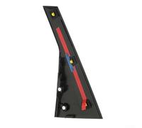 Pumixiy Schwarzer Türkantenschutz für Santa Fe 2019-2023, hintere rechte Türecken-Applikation, Akzentverkleidung, ABS-Außenleisten-Ersatz