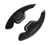 Punxdda Schaltwippen Verlängerung Für Sitz Für Alhambra Für Ateca Für Leon4 Für 5F Für FR Für Cupra Für Leon Für Mk4 Auto Lenkrad Paddel(Schwarz)