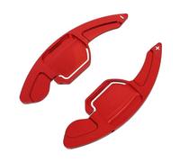 Punxdda Schaltwippen Verlängerung Für Sitz Für Alhambra Für Ateca Für Leon4 Für 5F Für FR Für Cupra Für Leon Für Mk4 Auto Lenkrad Paddel(Red)