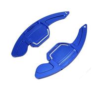 Punxdda Schaltwippen Verlängerung Für Sitz Für Alhambra Für Ateca Für Leon4 Für 5F Für FR Für Cupra Für Leon Für Mk4 Auto Lenkrad Paddel(Blau)