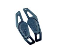 Punxdda Schaltwippen Verlängerung Für Skoda Für Octavia Für A8 Für MK4 Für ENYAQ Für RS Für VRS 2020-2022 Auto Lenkrad Shifter Paddle Verlängerung(Schwarz)