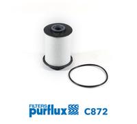 Purflux Kraftstofffilter C872 für Opel, Chevrolet, Vauxhall, General Motors