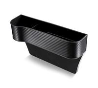 Pyaio Autositze Aufbewahrungsbox,Autositz Lückenfüller Organizer Seitentasche,für BMW X1 E84 F48 18i 18d 20i 20d 25i 25d Auto Mittelkonsole Seitentaschen Zubehör,A/Black-Driver