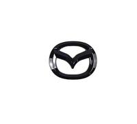 PYANL Auto Emblem für Mazda CX-60 2022 2023, Abzeichen Logo Aufkleber 3D Badge Kühlergrill Embleme Kofferraum Heckklappe Buchstaben Logo Abziehbilder Auto Dekoration Zubehör,Back-A