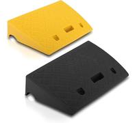 Pyle Auffahrrampe PKW - Car Ramp Curb- Bordsteinrampe 10cm hoch, Auffahrrampen geeignet als Auffahrrampe für Anhänger, Auto Rampe für PKW & LKW, Auffahrrampe Motorrad, Rampe Fahrrad, Rampen bis 3t