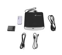 Pyugxab Externe Stereo-Radio-Dish-Box Fürs Auto, CD/DVD-Player, USB-Schnittstelle mit AUX-Box für Android-Player, Radio-Zubehör