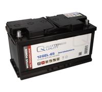 Q-Batteries 12GEL-65 Antriebsbatterie 12V 65Ah (5h), 73Ah (20h) wartungsfreier Gel-Akku VRLA 4251677309668