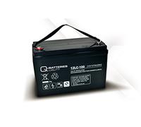 Quality-Batteries 12LC-100 12V 107Ah Bleiakku als zyklenfeste Ausführung 100Ah
