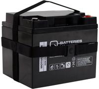 Q-Batteries 12LC-75 12V - 77Ah AGM Bleiakku mit Tragegurt