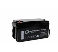 Q-Batteries 12LC-80 AGM Solar und Wohnmobil Batterie 12V 80Ah