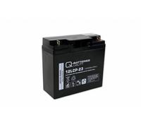 Q-Batteries 12LCP-23 / 12V - 23Ah Blei Akku Zyklentyp AGM - Deep Cycle VRLA - Anschluss F3