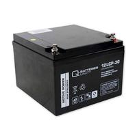 Q-Batteries 12LCP-30 | 12V 30Ah Blei Akku Zyklentyp AGM Deep Cycle VRLA