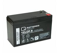 Q-Batteries 12LCP-9 | 12V 9Ah F1 Blei Akku Zyklentyp AGM Deep Cycle VRLA