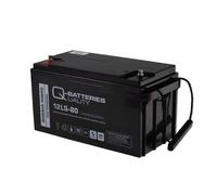 Q-Batteries 12LS-80 / 12V - 82Ah Blei Akku Standard-Typ AGM - 10 Jahres-Typ