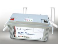 Q-Batteries 12PzV-100 Traktions-Block-Batterie 12V 100Ah (10h) Gel-Panzerplatte