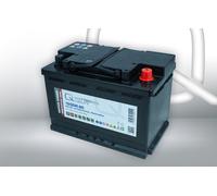 Q-Batteries 12SEM-80 Solar und Wohnmobil Batterie 12V 80Ah