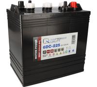 Q-Batteries 6DC-225 6V 225Ah Deep Cycle | Alternative zu Trojan T-105 & Crown CR220HD