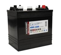 Q-Batteries 6DC-225 | 6V 225Ah Deep Cycle Traktionsbatterie
