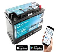 Q-Batteries LiFePO4 Akku 12-100S 12,8V 100Ah mit Bluetooth