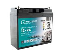Q-Batteries Lithium Akku 12-24 12,8V 24Ah 307,2Wh LiFePO4 Batterie