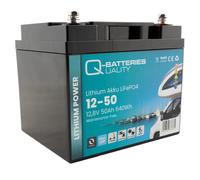 Q-Batteries Lithium Akku 12-50 12,8V 50Ah 640Wh LiFePO4 Batterie