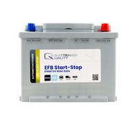Q-Batteries Start-Stop EFB Autobatterie EFB60 12V 60Ah 640A