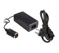 Q58C Automotive Spannungswandler Netzadapter 120W 12V 10A AC-DC Netzteil - EU Steckdose zu 12V Auto Zigarettenanzünder Ladegerät Adapter, 230V auf 12V Konverter